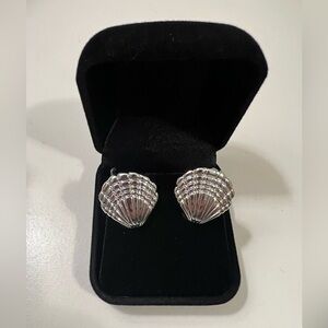 Hawaiian stainless steel shell earrings